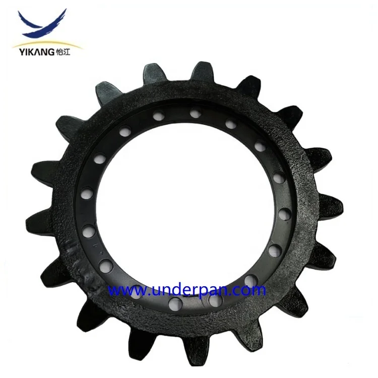 Morooka drive sprocket for crawler tracked dumper rubber track undercarriage parts MST800  MST1500  MST2200