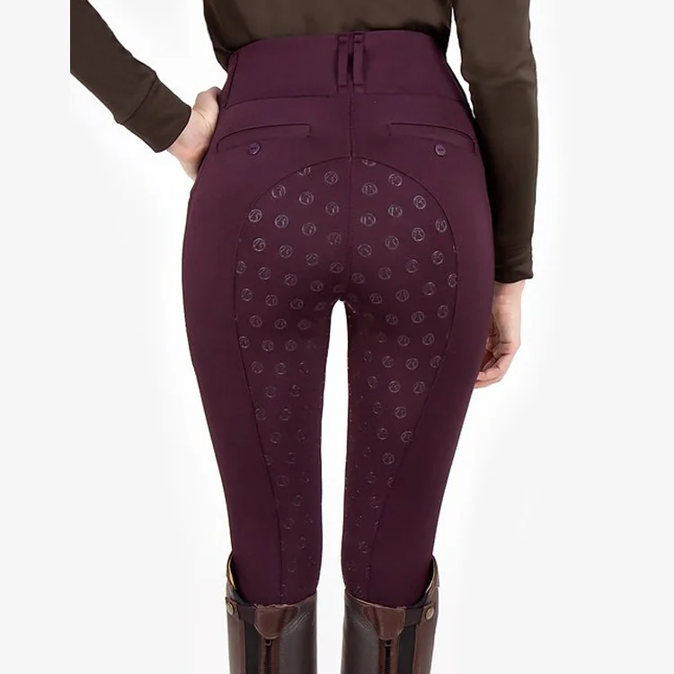 
Professional horse riding pants equestrian full seat silicone printing leggings equestrian breeches 