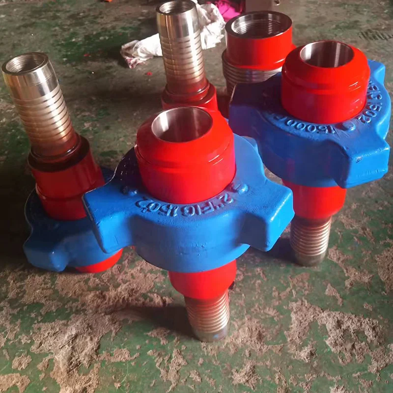 Circulating head  2 3/8' 8RD EUE Pin x 3' Fig 1502 integral hammer union female connection  5k PSI WP