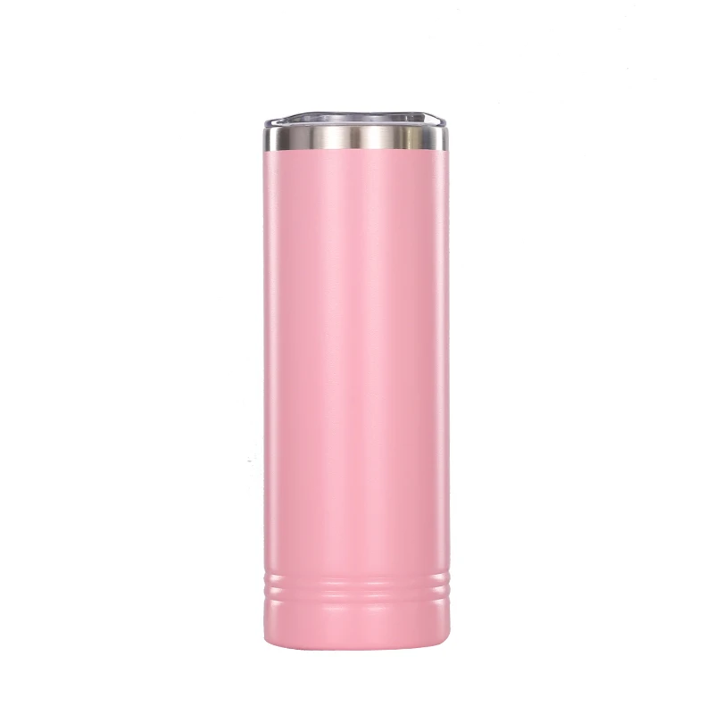 Customized 20oz straight barrel mug logo custom stainless steel office thermos mug