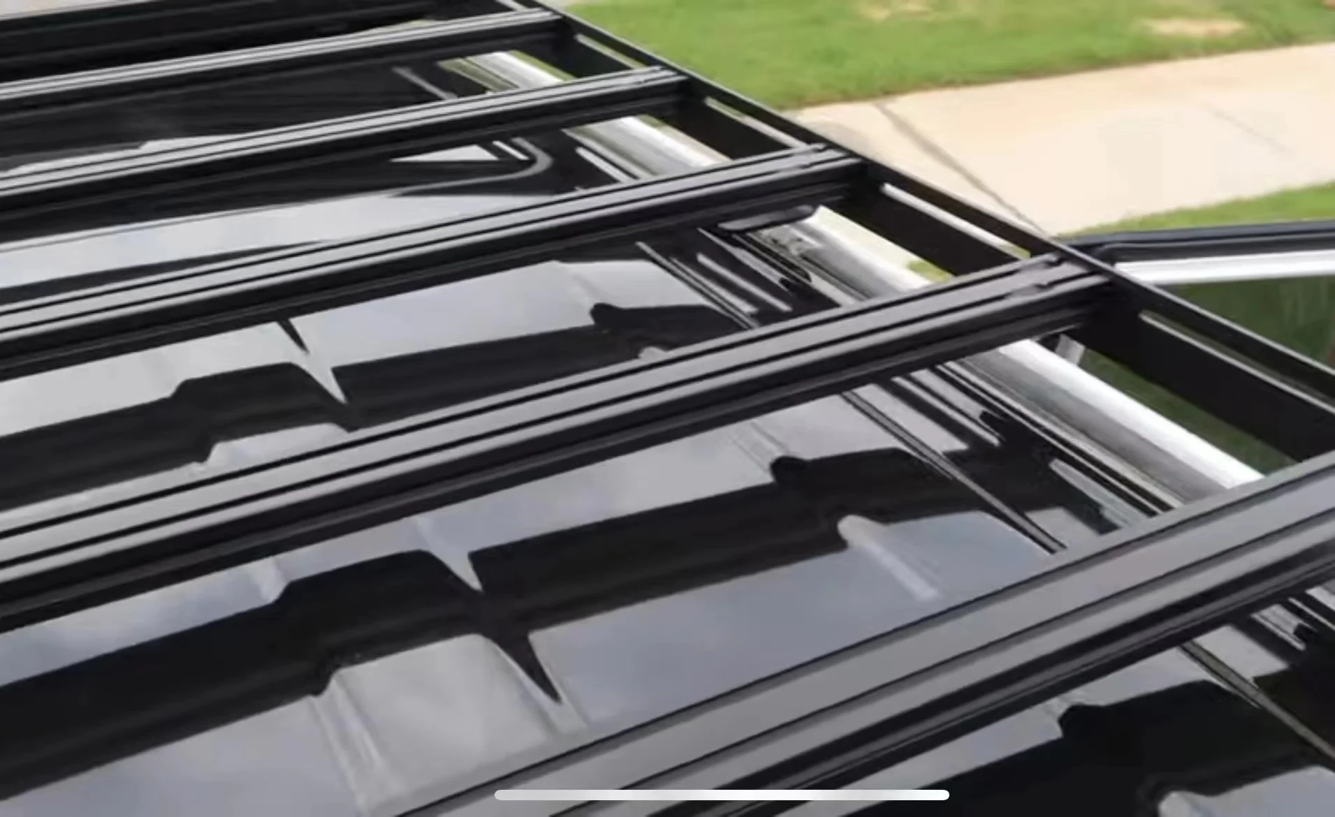 JOLY 4x4 Offroad Aluminum Alloy Luggage Basket Car Roof Rack Mount Type for 2014+ 4Runner Carry Model