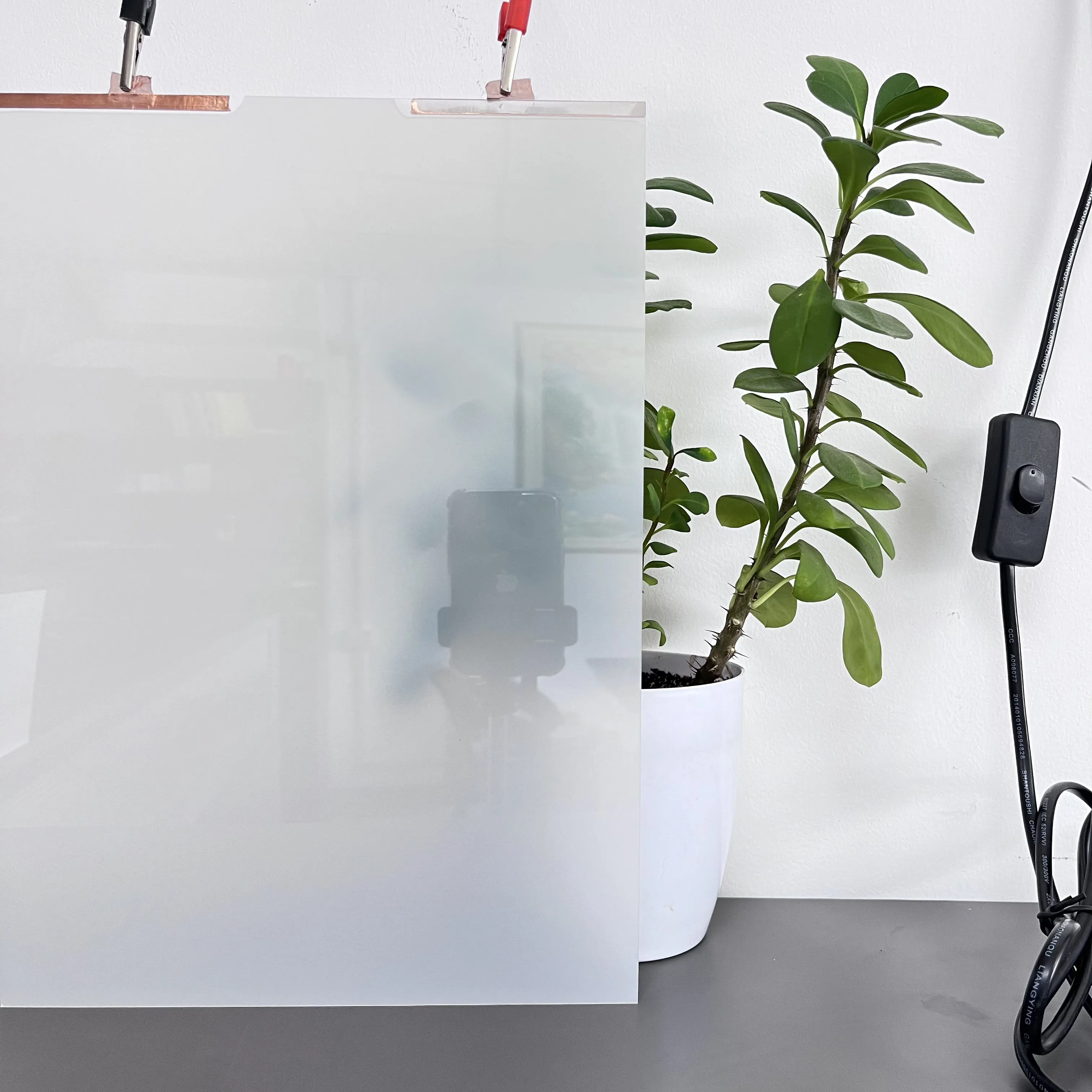 Switchable Electric PDLC Window Smart Tint Glass Electrochromic Film