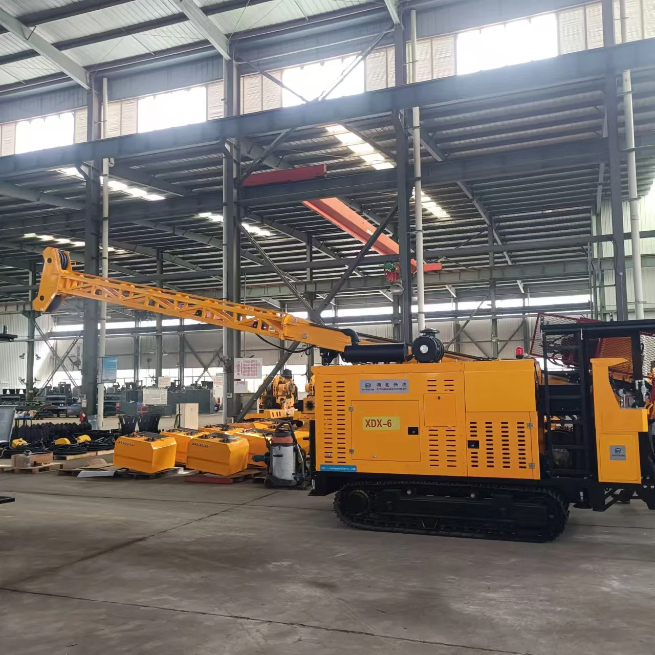 XDX-6 179KW Crawler core drilling machine concrete hand