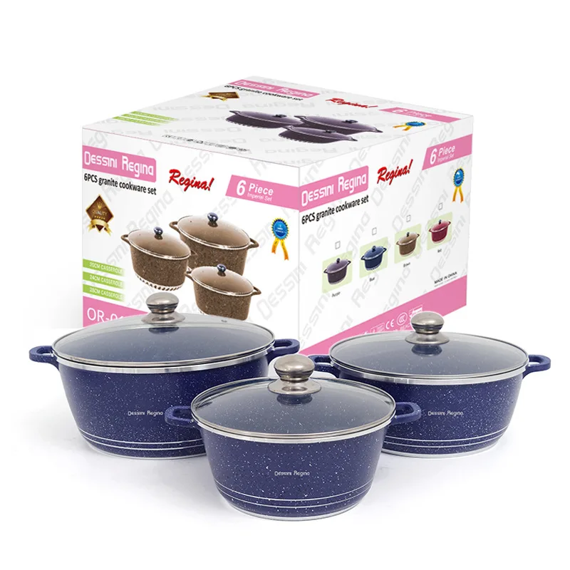 Или-06-1 кухня 6 шт антипригарный Нож покрытием инструменты для приготовления пищи Кухонные принадлежности алюминиевая сковорода суповая Кастрюля Сковорода Посуда Наборы для ухода за кожей