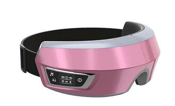 Hot Sale Visual Dry Eyes Relieved Fatigue Therapy Vibrating Easy Touch Control Eye Massager with Bluetooth Music Player
