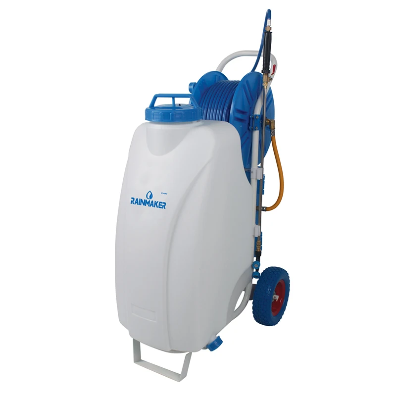 45L agricultural electric trolley sprayer garden water battery sprayer