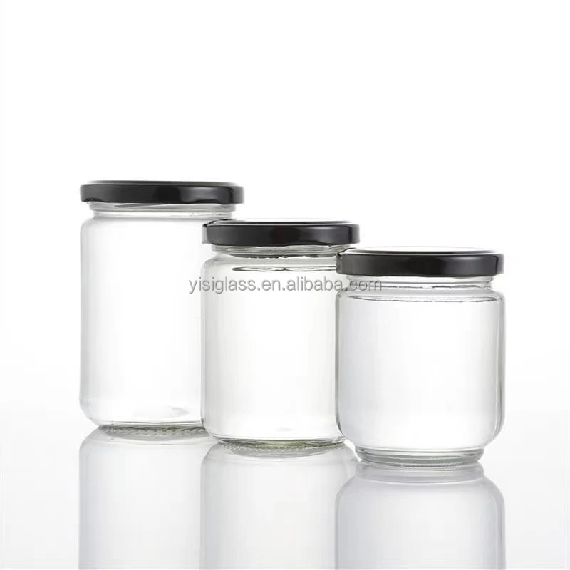 150ml 250ml 300ml 500ml 750ml Empty Glass Honey jar Jam Jars With Lids