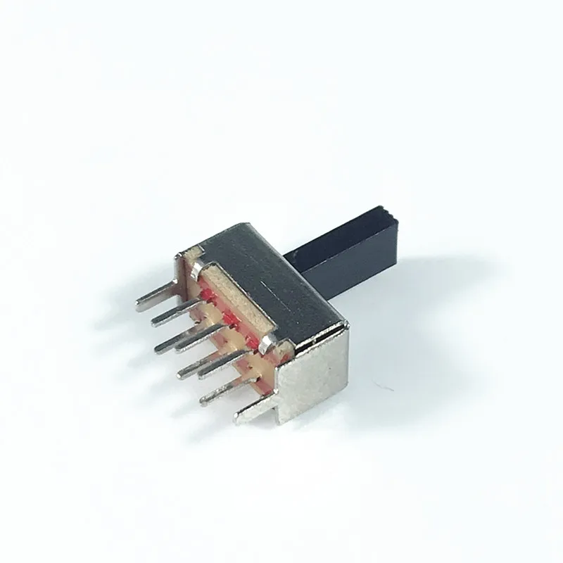 2P2T 6 pin 2 Позиции Малый pcb горизонтальный ползунковый переключатель