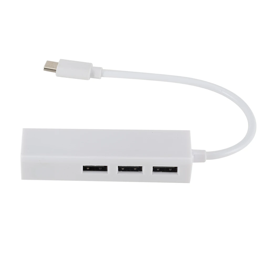  Высокое качество USB-C USB 3 1 Type-C RJ45 Ethernet сетевой адаптер Hub кабель для