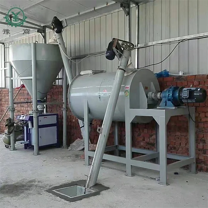 Chinese Supply Dry Tile Glue Mortar Production Line Equipment Simple Industrial Dry Mortar Production Line