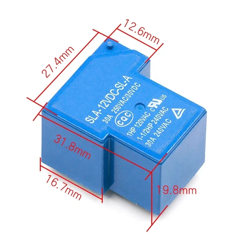SLA-24VDC-SL-A SLA-24VDC 24V 30A 4Pin T90 реле мощности 12VDC