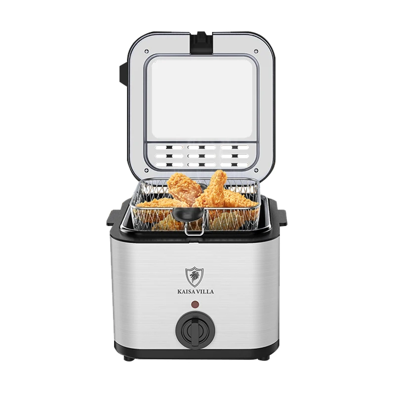 Professional Manufacture Large Capacity industrial stainless steel 2.5L electric deep oil fryer