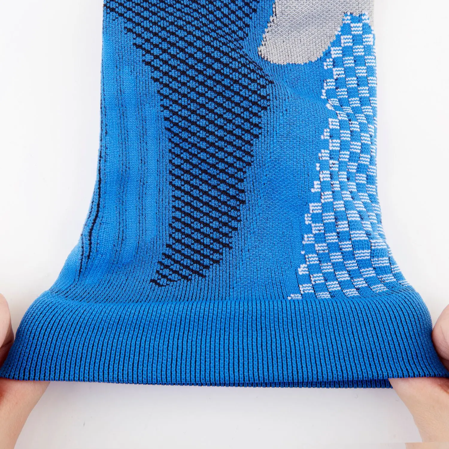 High Quality Custom Logo Sport Sock Compression Socks Athletic Sports Running Sock Mens Knee High Long Soccer Football Cycling