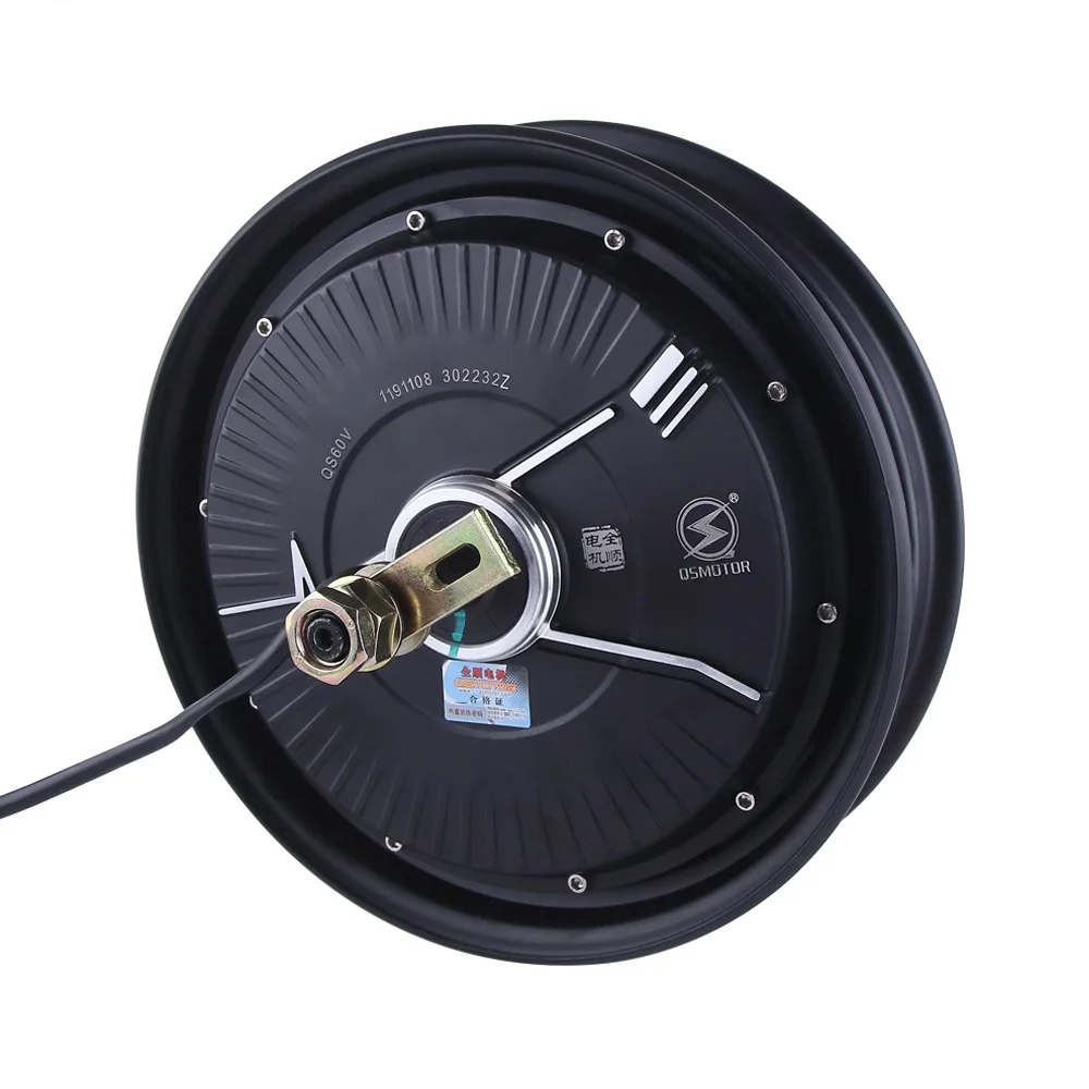 BLDC motor 10inch 72V 1000W disc brake electric hub motor for Electric motorcycle