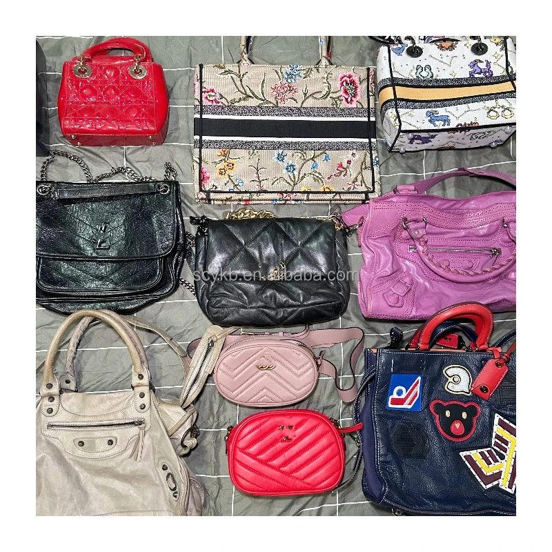 A15 philippines wholesale used bags ladies bag luxury branded designer used sling handbags bale second hand bags in bales