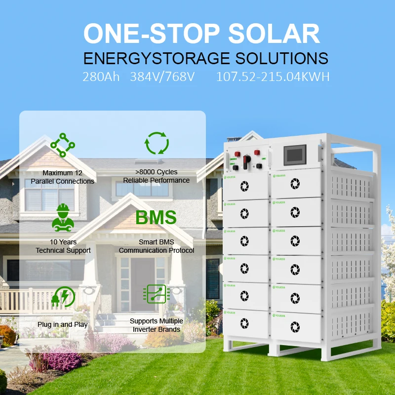 512v 100Ah HV battery system Solar Inverter 51.2v 100Ah Lifepo4 Battery Cabinet Server Rack Mount Lithium Ion Phosphate Battery