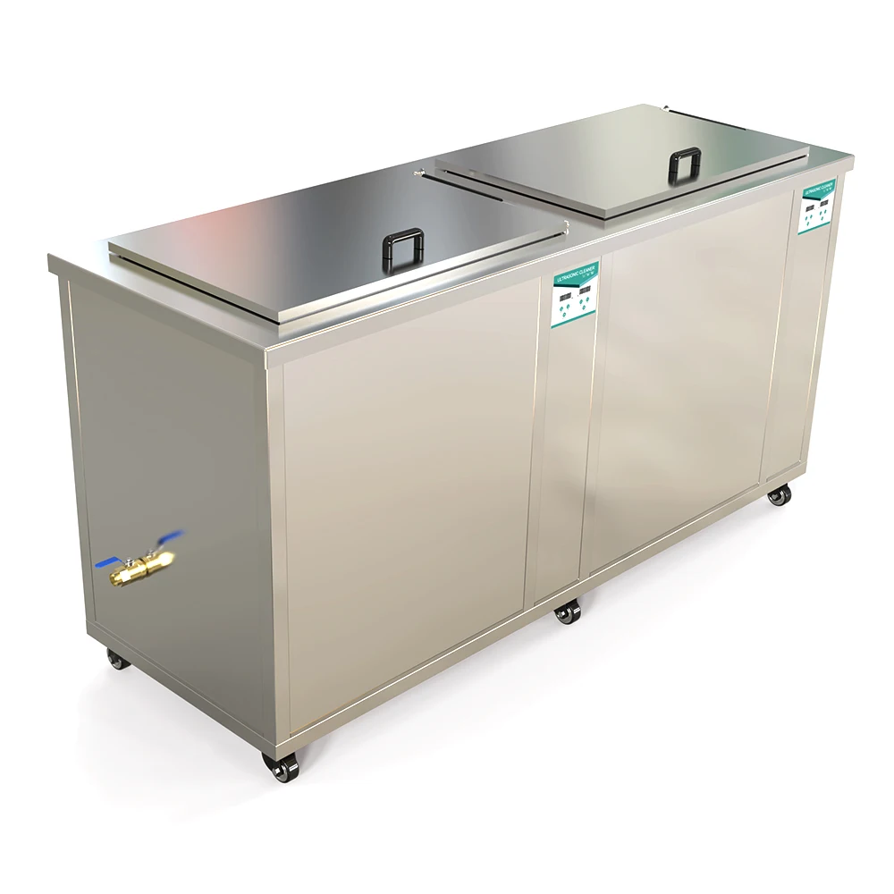 For electronics pcb cleaning industrial ultrasonic cleaner 200L with filtering with rinsing wash tank