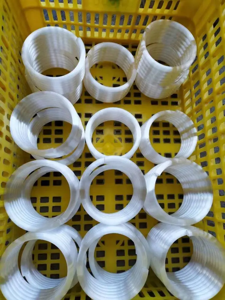 Helix Milky Quartz Tube Spiral Quartz Glass Tube