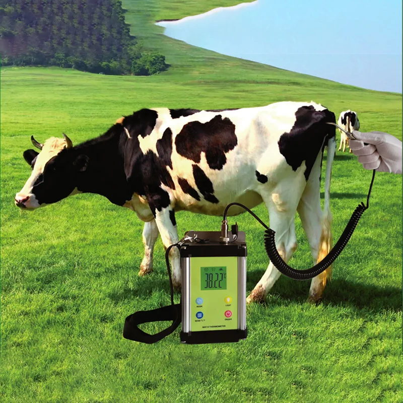 Waterproof professional fast Reading 32-43 Degree Veterinary digital thermometer for big Animal cow horse sheep camel