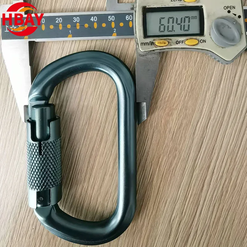 Factory Direct O-Type Automatic Lock Professional Climbing Main Lock Mountaineering Supplies Equipment Automatic Buckle Hook