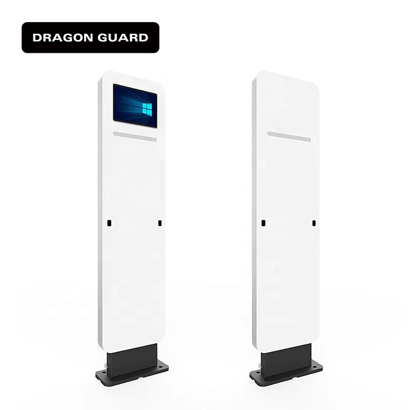 DRAGON GUARD RIA06 Smart Access Control Anti-theft Gate Walk Through Security Entry Door UHF RFID Gate Reader