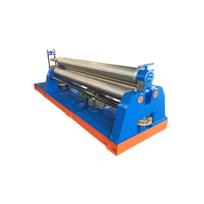 Factory W11-12*2000 manual plate sheet rolling machine with ce