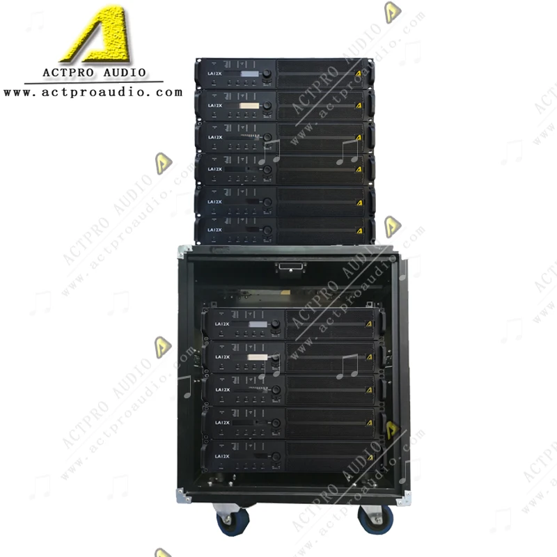Усилитель мощности ACTPRO LA12X 2 в 4 профессиональный усилитель звука для сцены