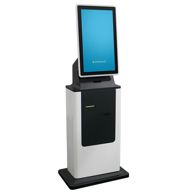 Floor standing electronic payment system arcade game automatic parking ticket credit card cash coin self payment machine kiosk