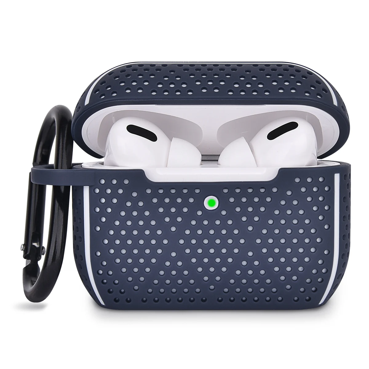 Custom 3D Designer Porous TPU Fashion Earphone Cases TPU Silicone For Apple Airpod Pro 2 Cases Black For Airpod 2 3 Pro