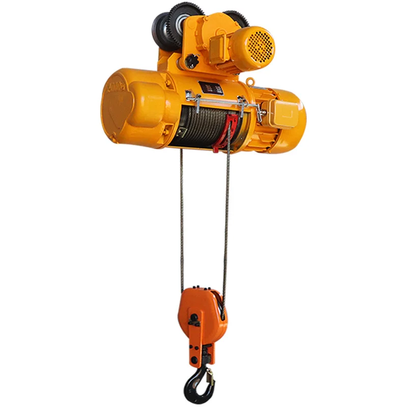 Wireless remote control 1 2 3 5 10 ton electric crane rope hoist winch