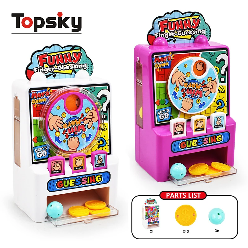 Funny Mini Finger Guessing Game Machine Toys Board Amusement Game Machine Family Interactive Puzzle Desktop Toys for Kids