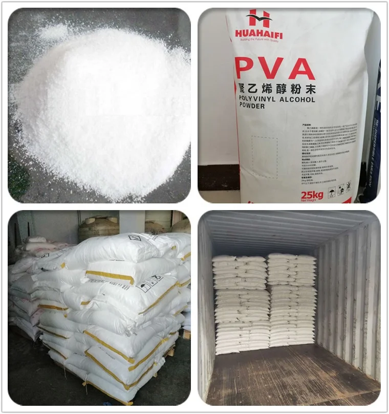 
Cheapest Price High Quality Clear PVA Polyvinyl Alcohol Powder 