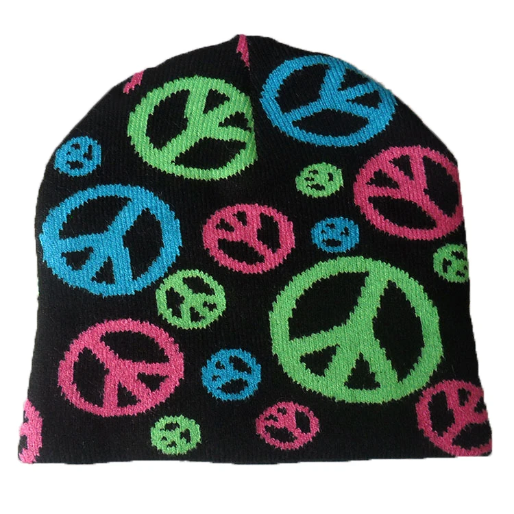 Autumn Winter Knitted Beanie Hats Women Men Halloween Trendy Warm Spider Cobweb Jacquard Beanies Hip Hop Hats Caps Wholesale