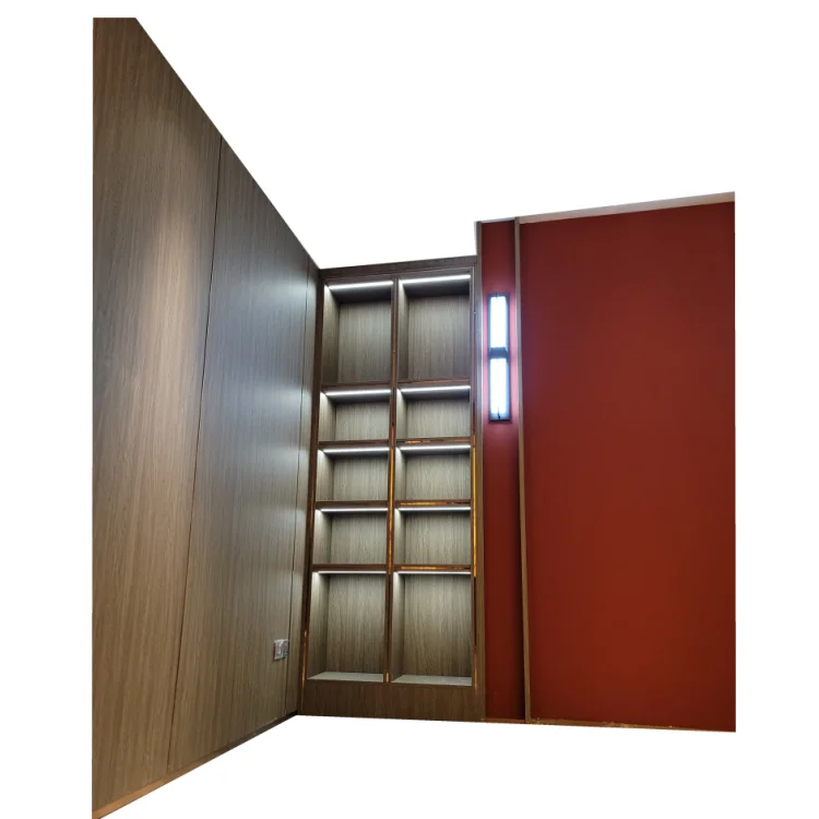 High-end hotel reception, room, toilet  Aluminum custom cabinet