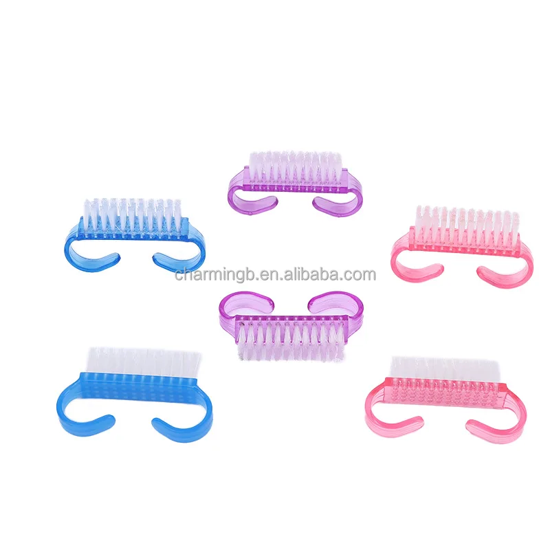 Wholesale Disposable Durable Nail Scrub Art Dust Cleaning Brush Cleaner Nail Dust Brush