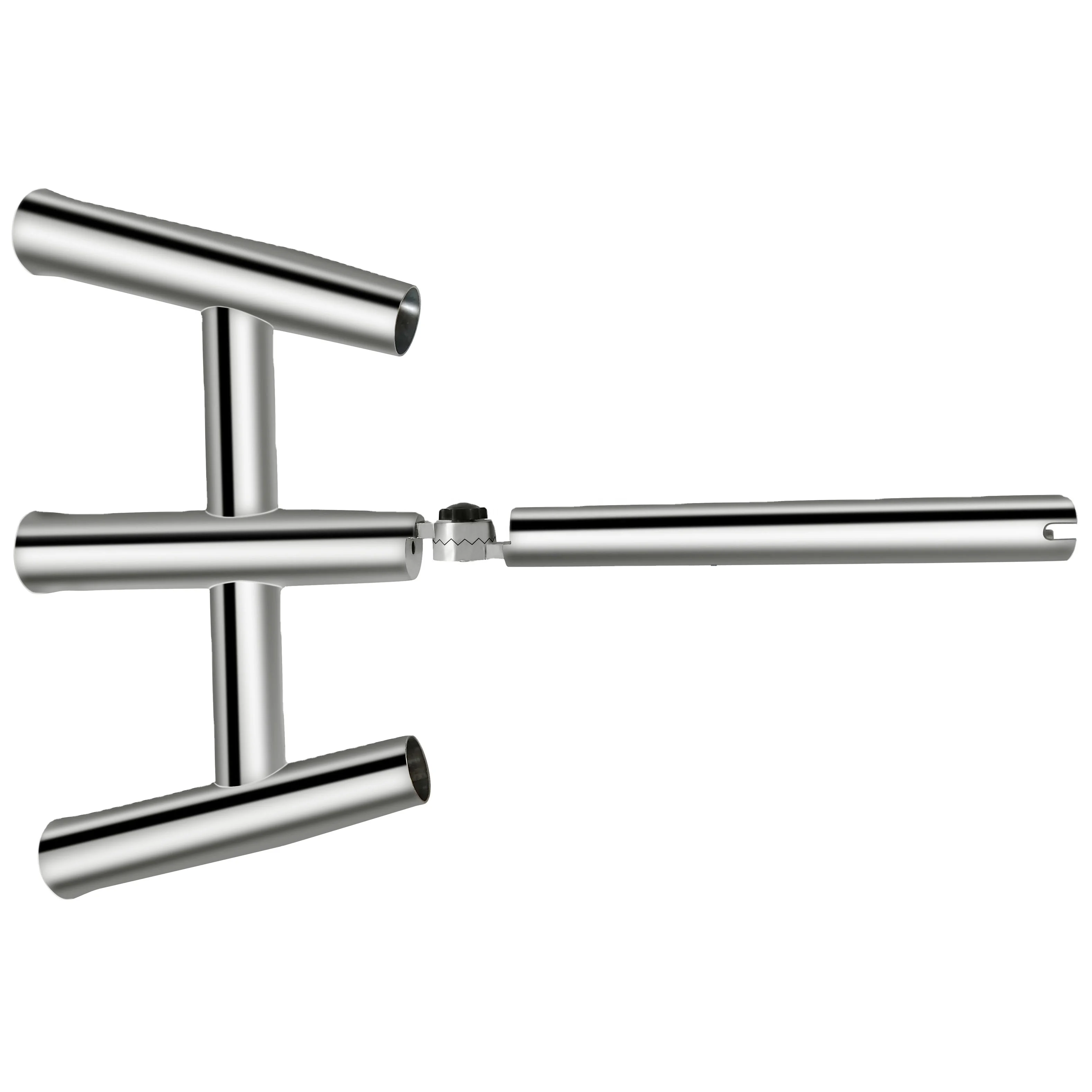 Hot Sale Wholesale Stainless Steel Trident Outrigger Stylish 3 Tube Fishing Boat Rod Holder