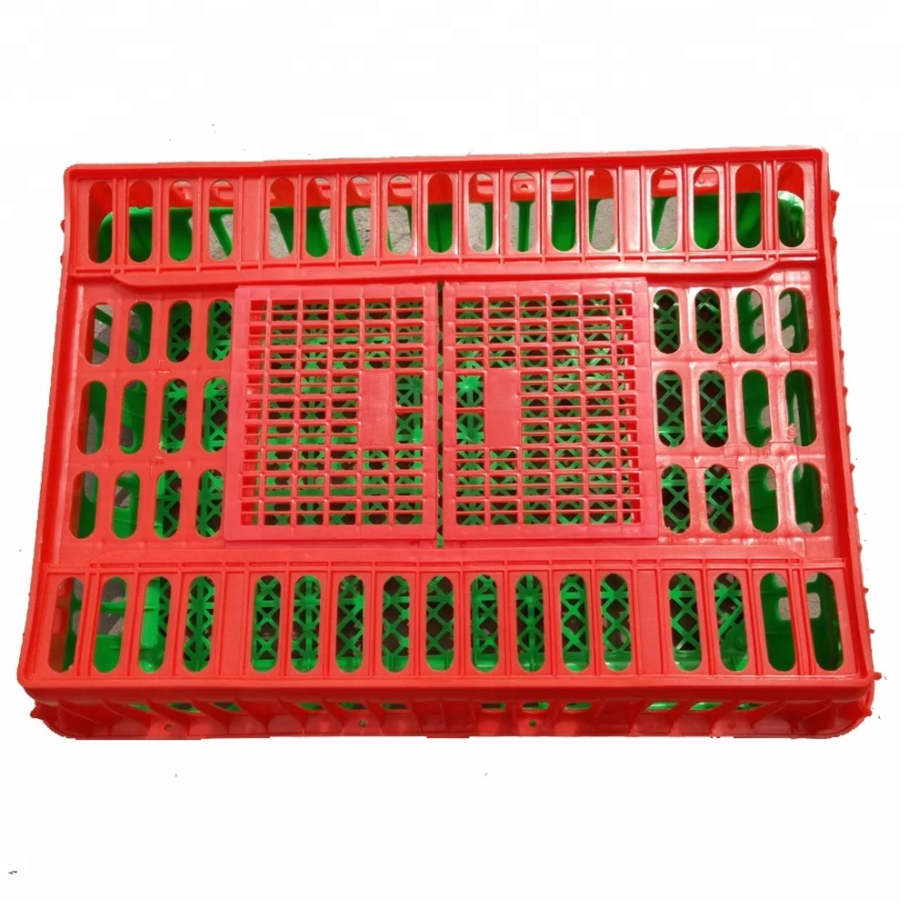 Heavy Duty Mesh Plastic Poultry Transportation Chick Crate