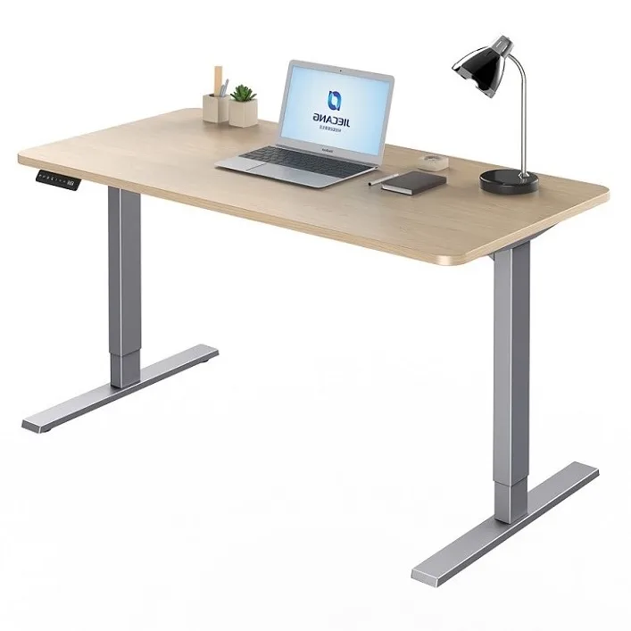 JIECANG Best Home Office Furniture Up Down 2 Stages Sit-Stand Motorized Adjustable Standing Desk