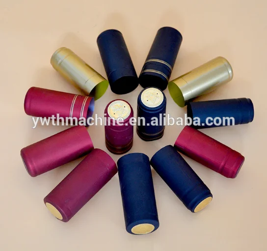 PVC heat shrinkable cap for wine bottle