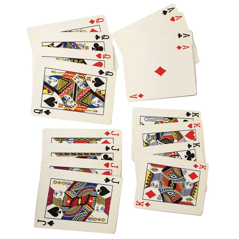 Factory price wholesale custom paper playing cards china playing cards factory