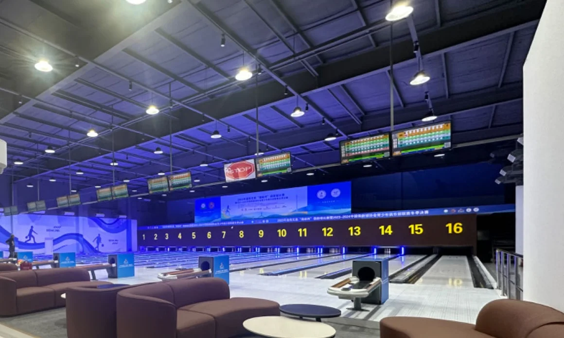 High Quality China Manufacture Cost Brunswick Bowling Alley Equipment With New Lanes Glow Effect For Sale
