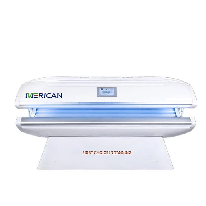 Best Selling Sunless Tanning Cabin Horizontal Solarium Tanning Equipment for Home Use