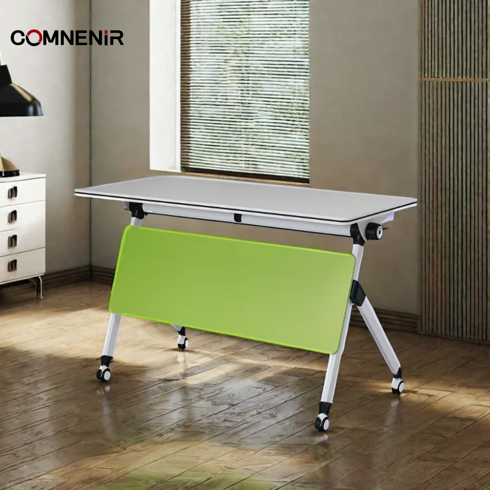 Folding training tables and chairs simple computer office conference table removable long strip writing desk
