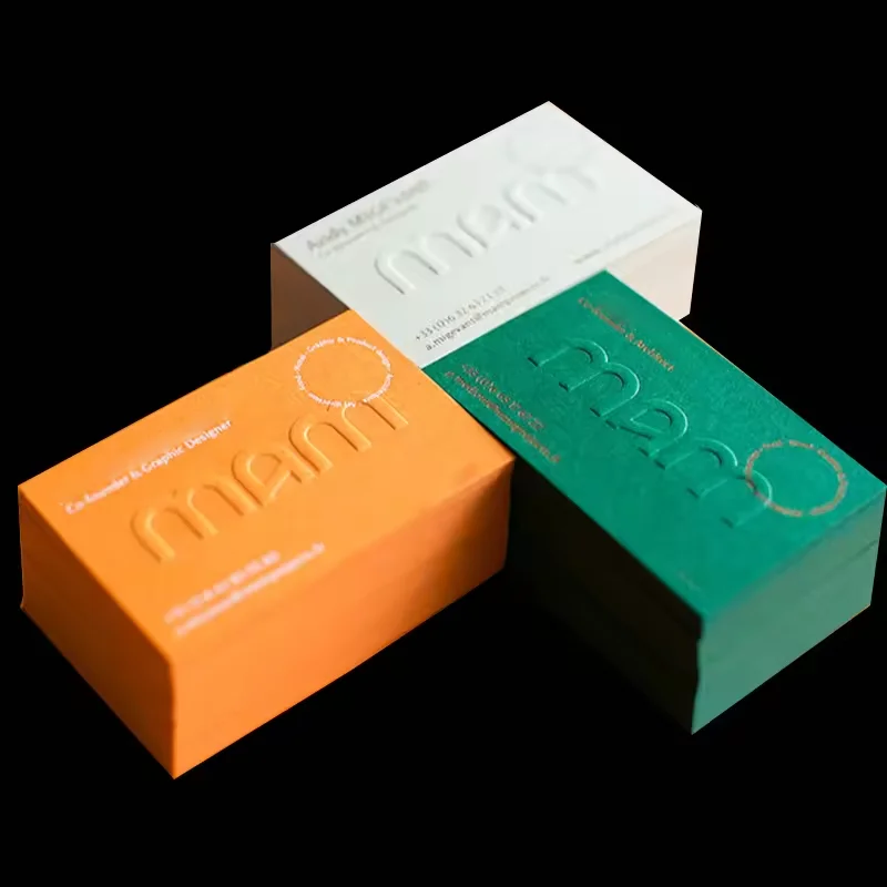 Factory Custom Logo Design Colorful Business Thanks Cards Paper Cards Printing