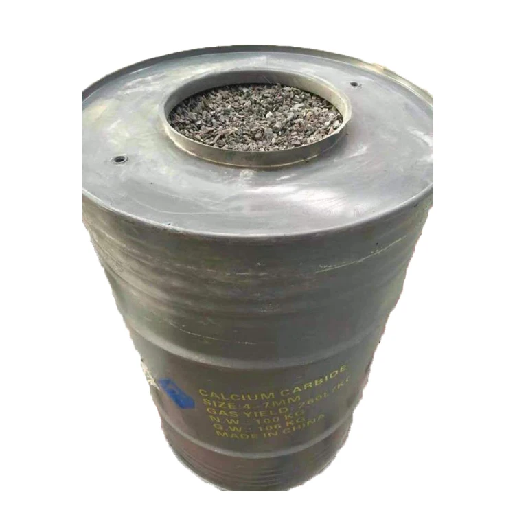 Calcium carbide(CaC2)-----50~80mm 295l/kg Min