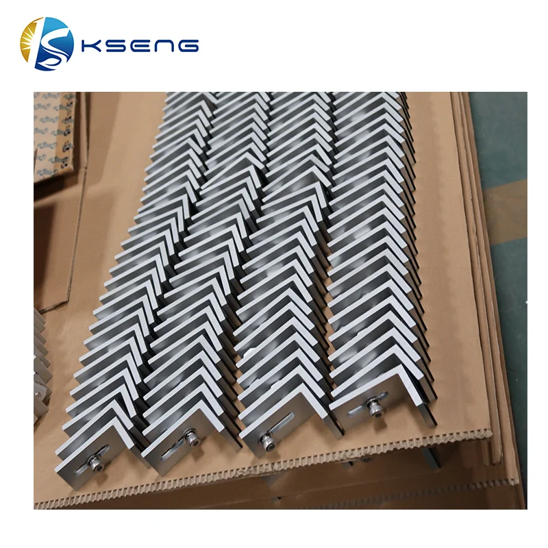 Aluminum Alloy Solar Tin Roof Mounting Structure Components L Foot Solar Pv Metal Roof Panel Mounting L Feet