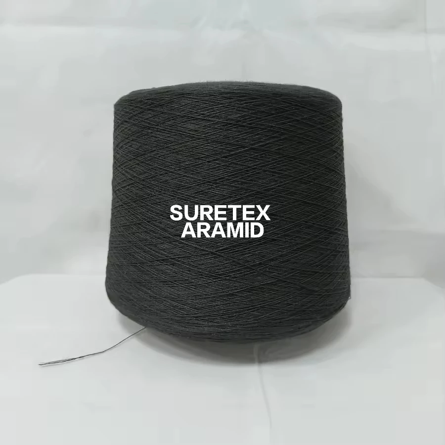 200g-1000g 30S/3 FireProof 100% Para Aramid Spun Yarn New Type For Sewing Thread Fire Fighter Garment