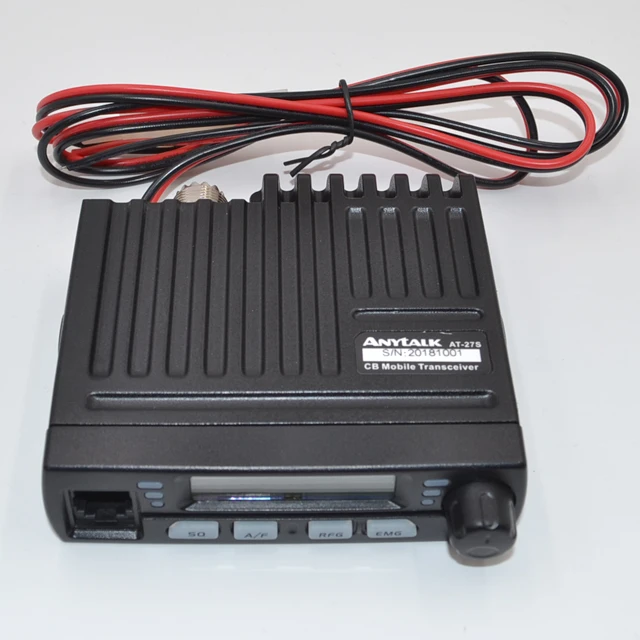 8W Long range CB radio Car radio transceiver AT-27S 27MHz CB band mobile radio
