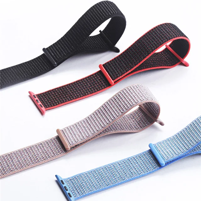 
Watch Band Replacement Strap For Apple Nylon Sport 42mm 38mm Men Womens fashion bands 