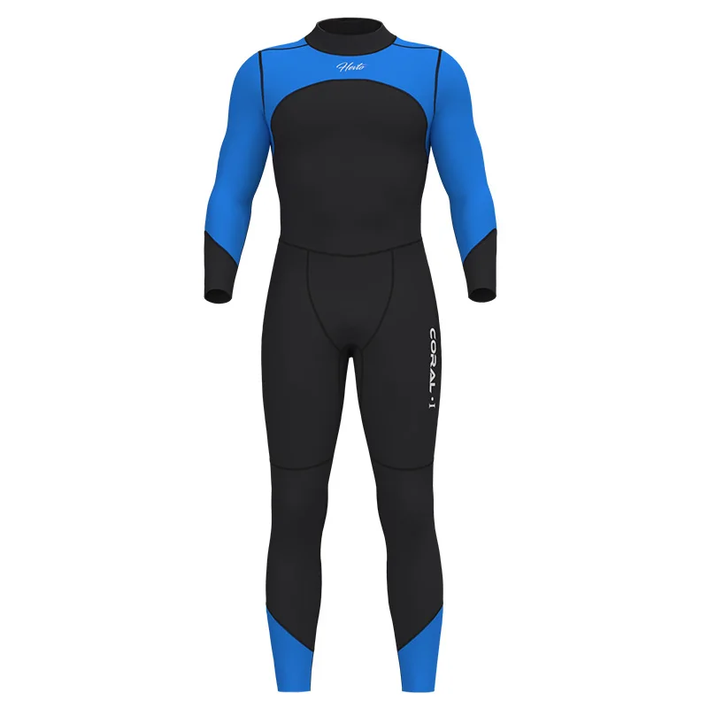 Men Coral  3 2mm Neoprene Full Scuba Diving Suits with Back zip